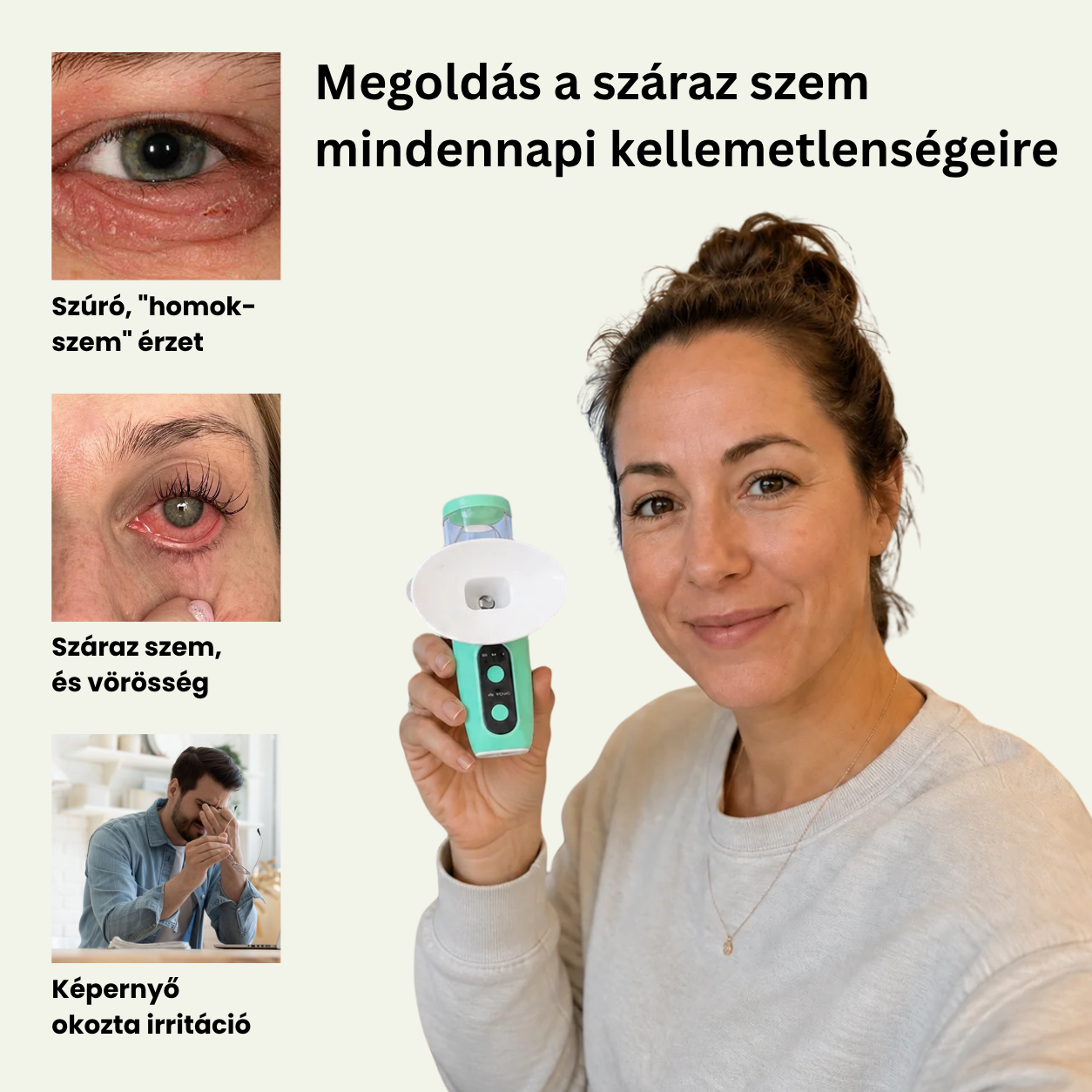 Szemszárazság Kezelő Készülék